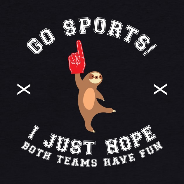 Go sports! I just hope both teams have fun by Bomdesignz